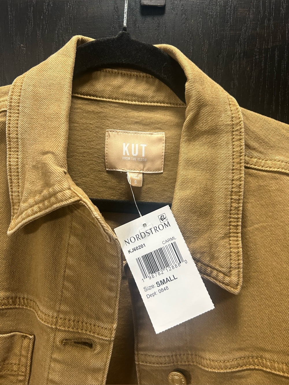 KUT Caramel Denim Jacket